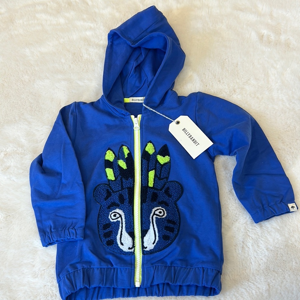 NWT boys Billieblush hoodie size 3!!